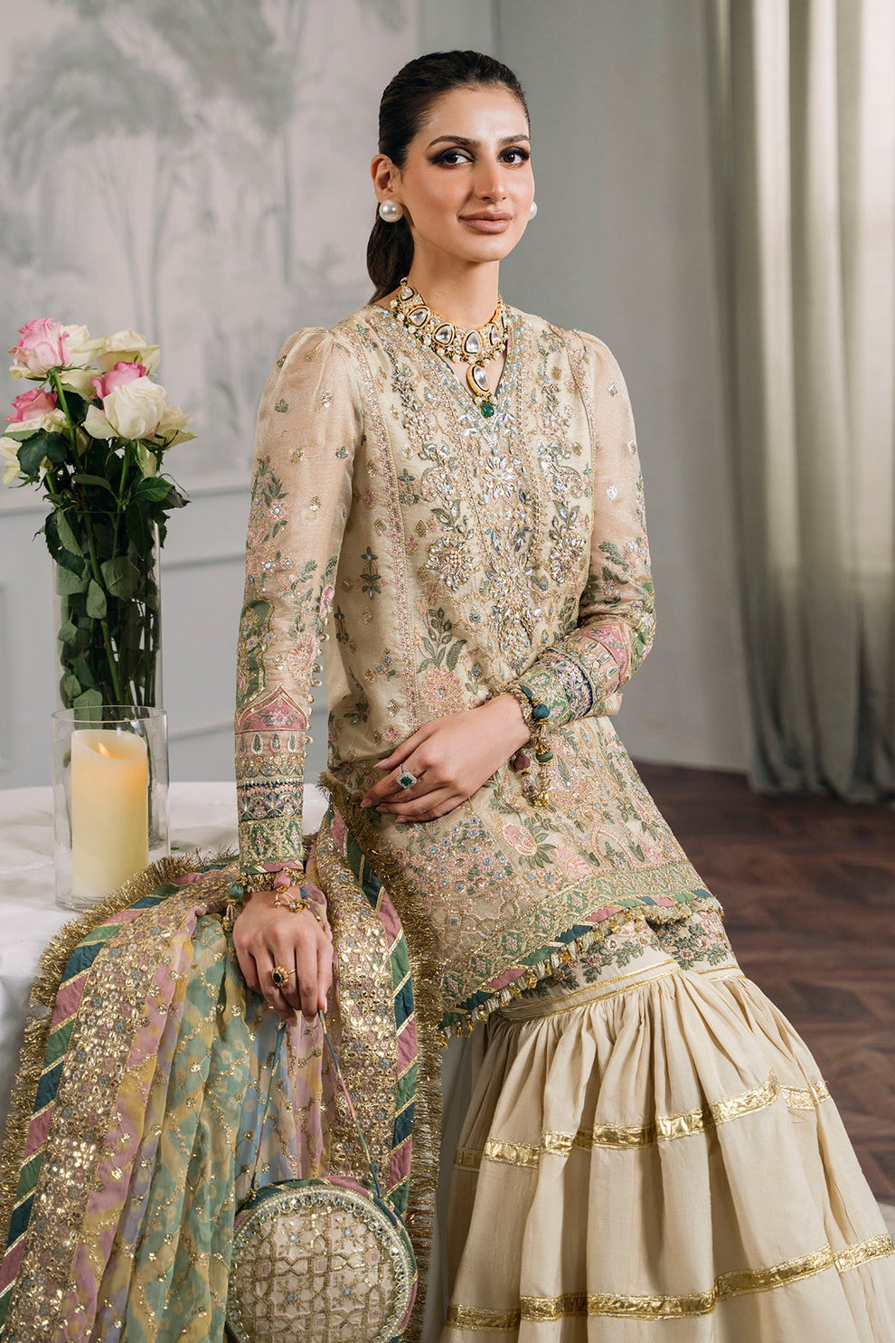 Baroque Embroidered Masuri CH12-04 Ayla's Atelier