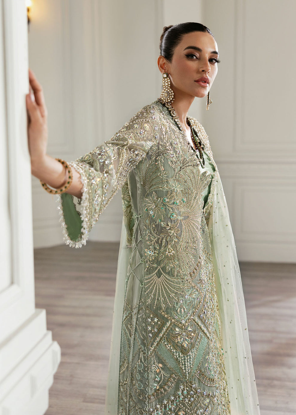 Crimson By Saira Shakira - Art Deco Glitz