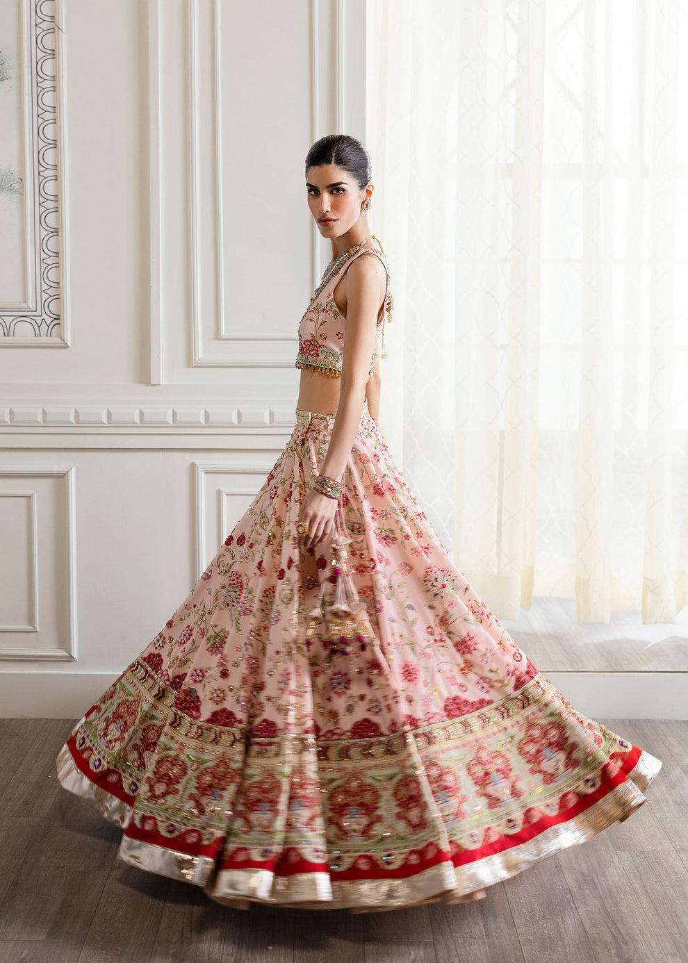 Crimson by Saira Shakira - Crystal Chinoiserie