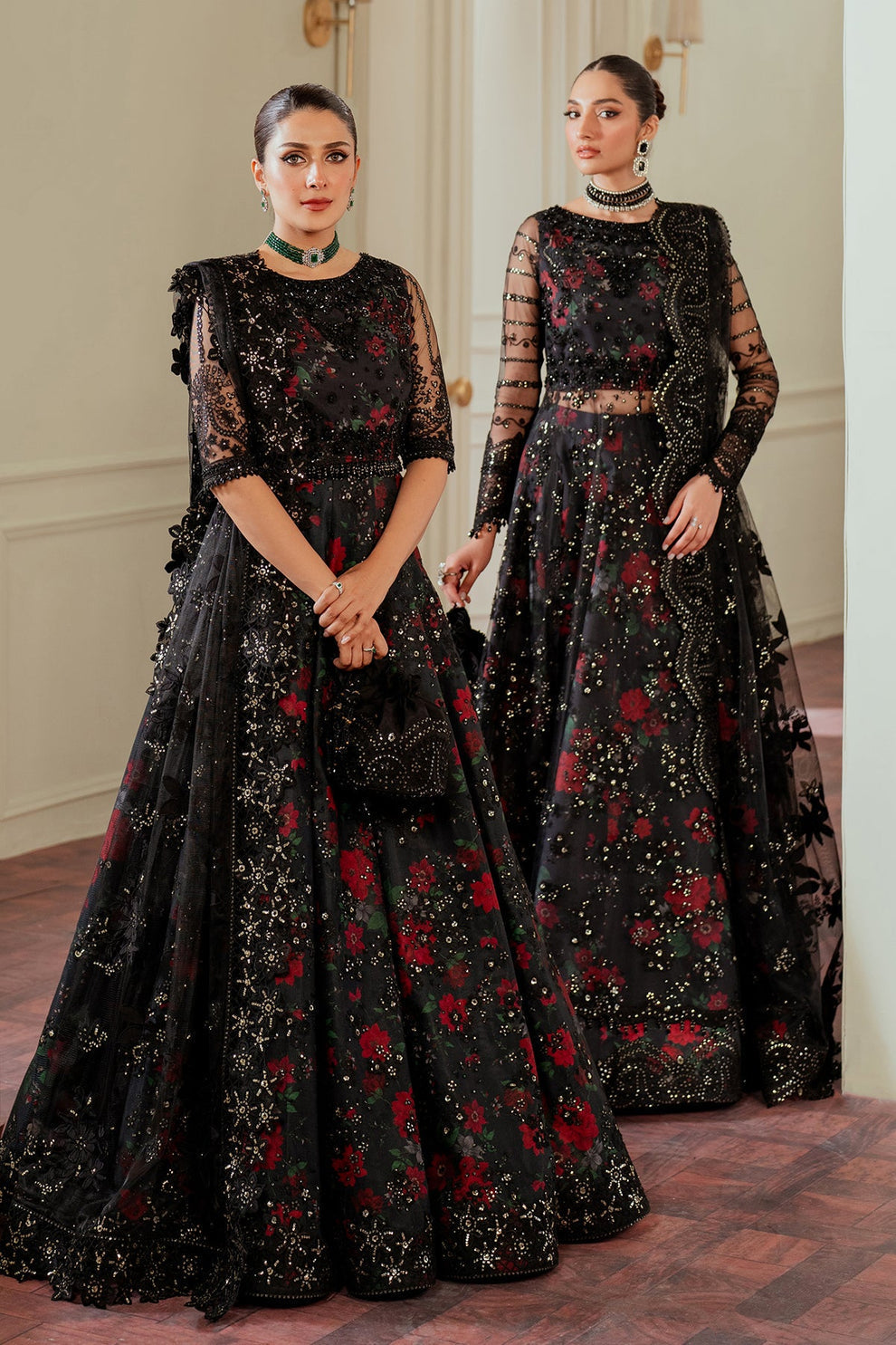 Baroque EMBROIDERED NET Ayla's Atelier
