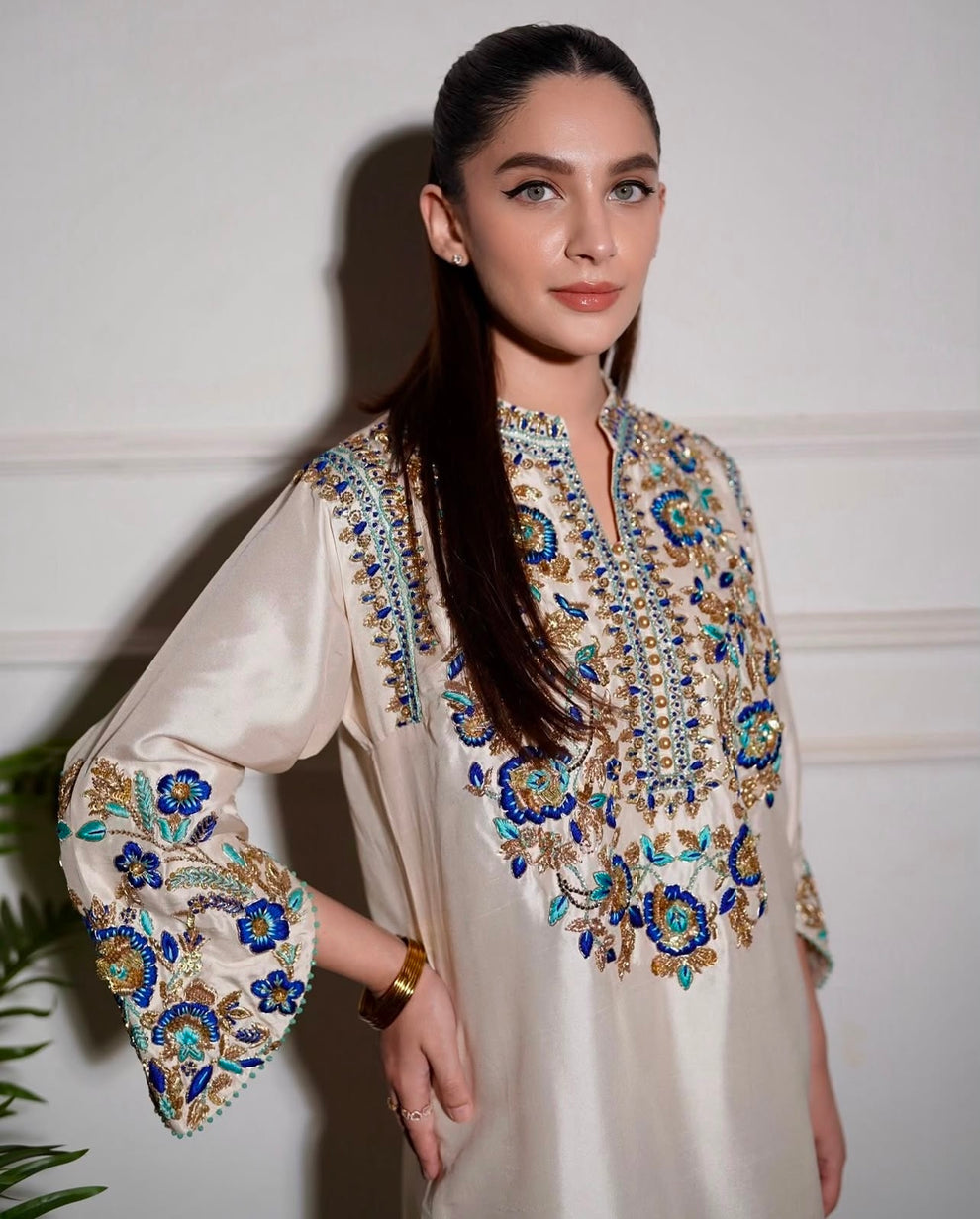 Aleena Khan Designer - White Ayla's Atelier