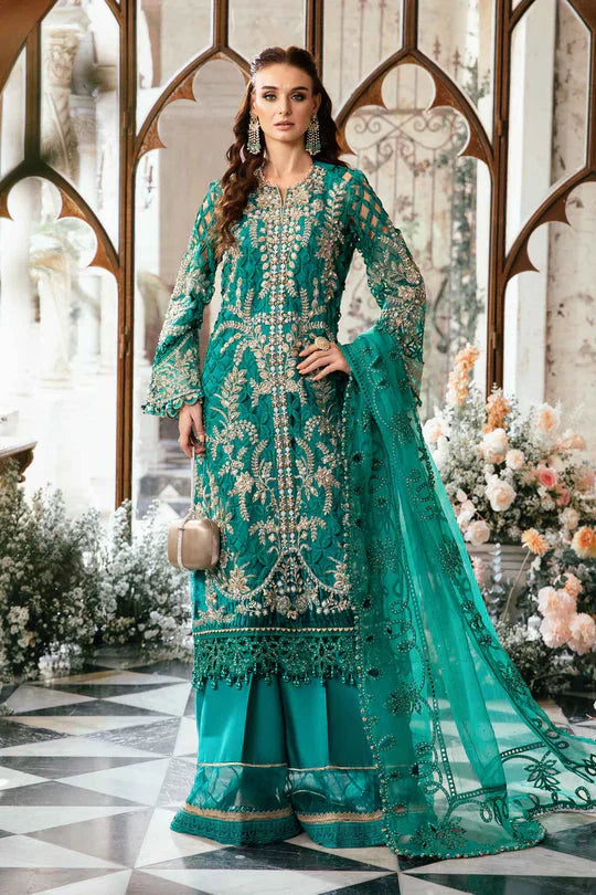 3 Piece Unstitched Embroidered Suit