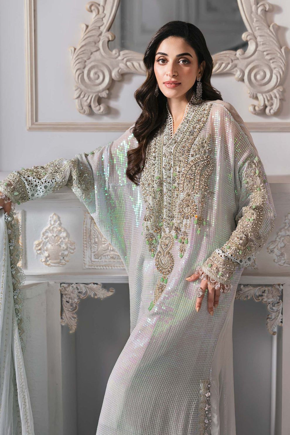 Maria B 3 Piece Ice Blue | BD-3005 Ayla's Atelier