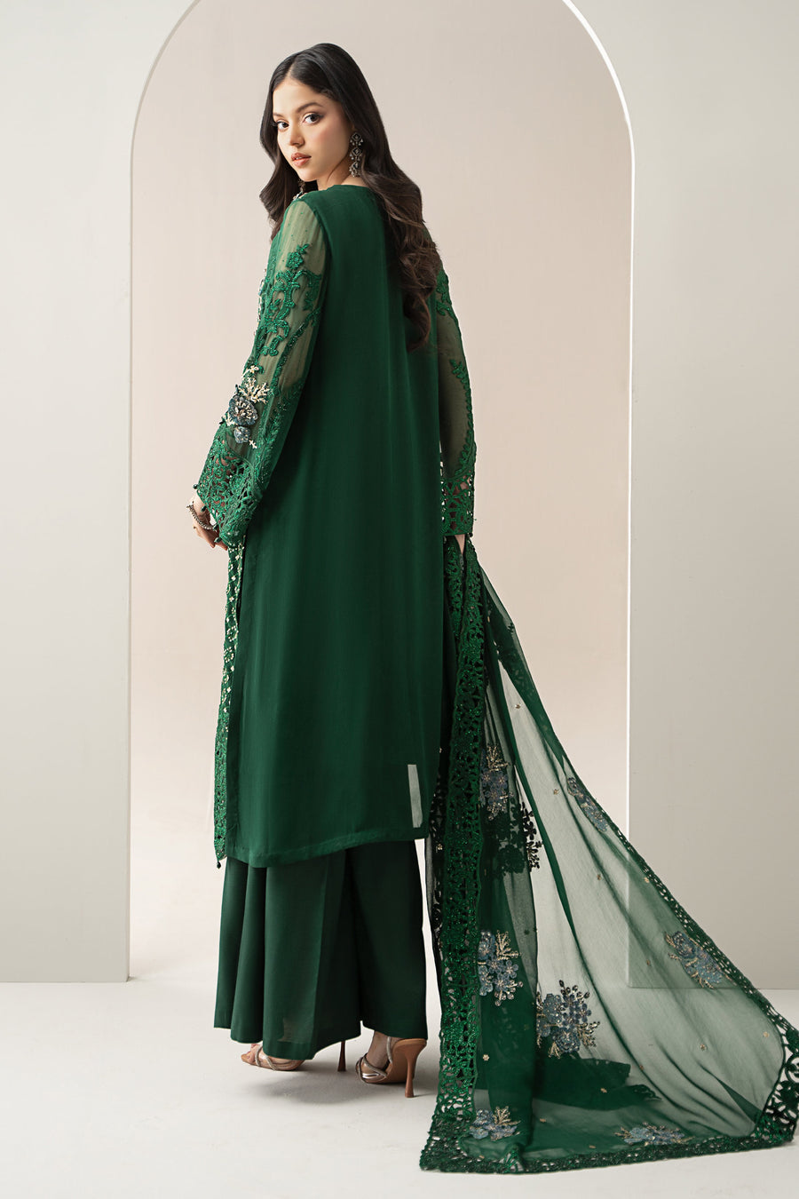 Maria B | BDS-3008 Emerald Green Ayla's Atelier