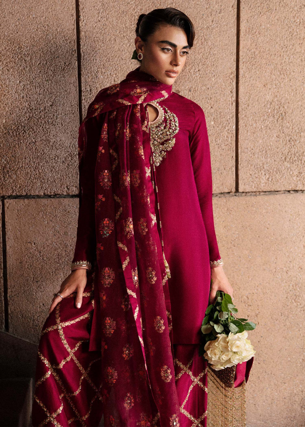 Hussain Rehar - Merlot Ayla's Atelier