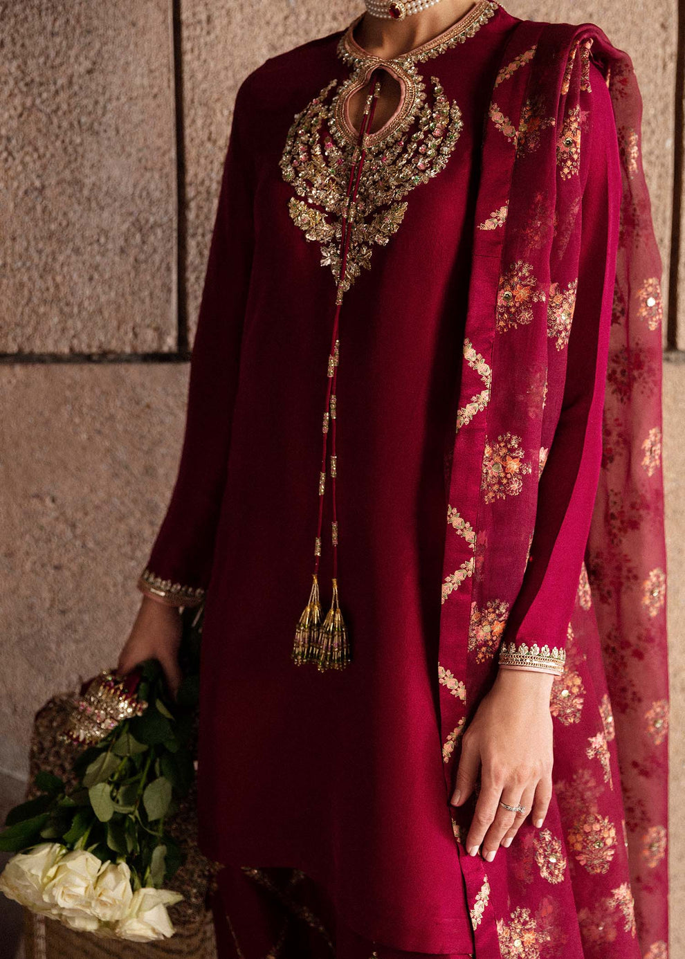 Hussain Rehar - Merlot Ayla's Atelier